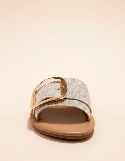 Arco Sandals in Creamy-white - profile front