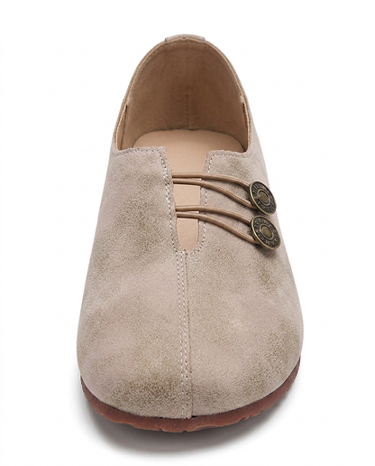 Xael Shoes - Leather in Light brown