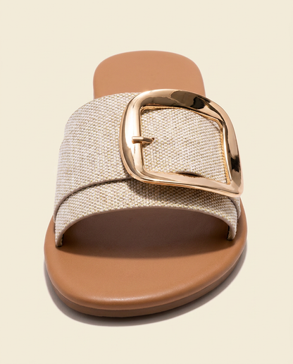 Arco Sandals in Creamy-white - profile front