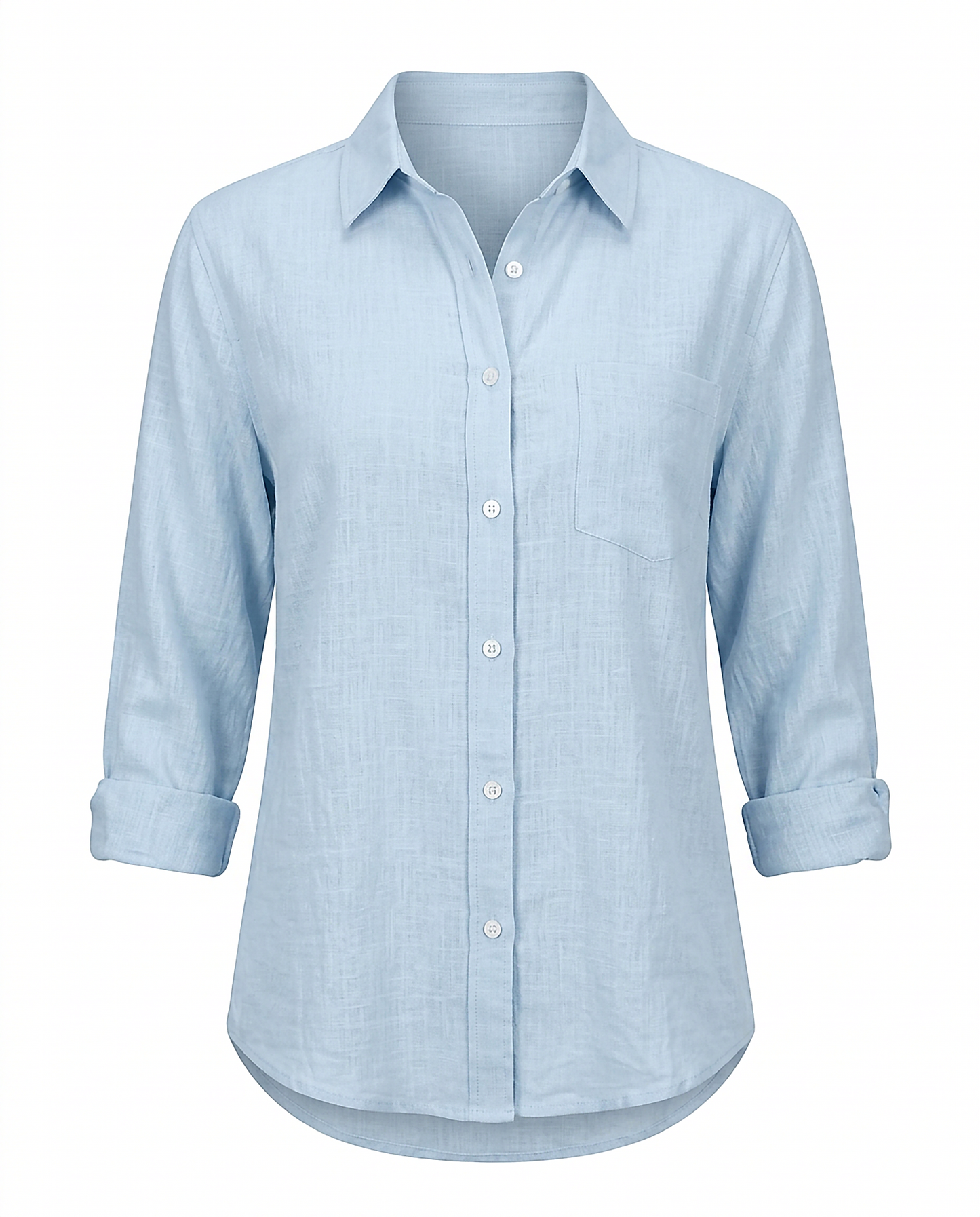 Marit Shirt - Relaxed Linen in Pink