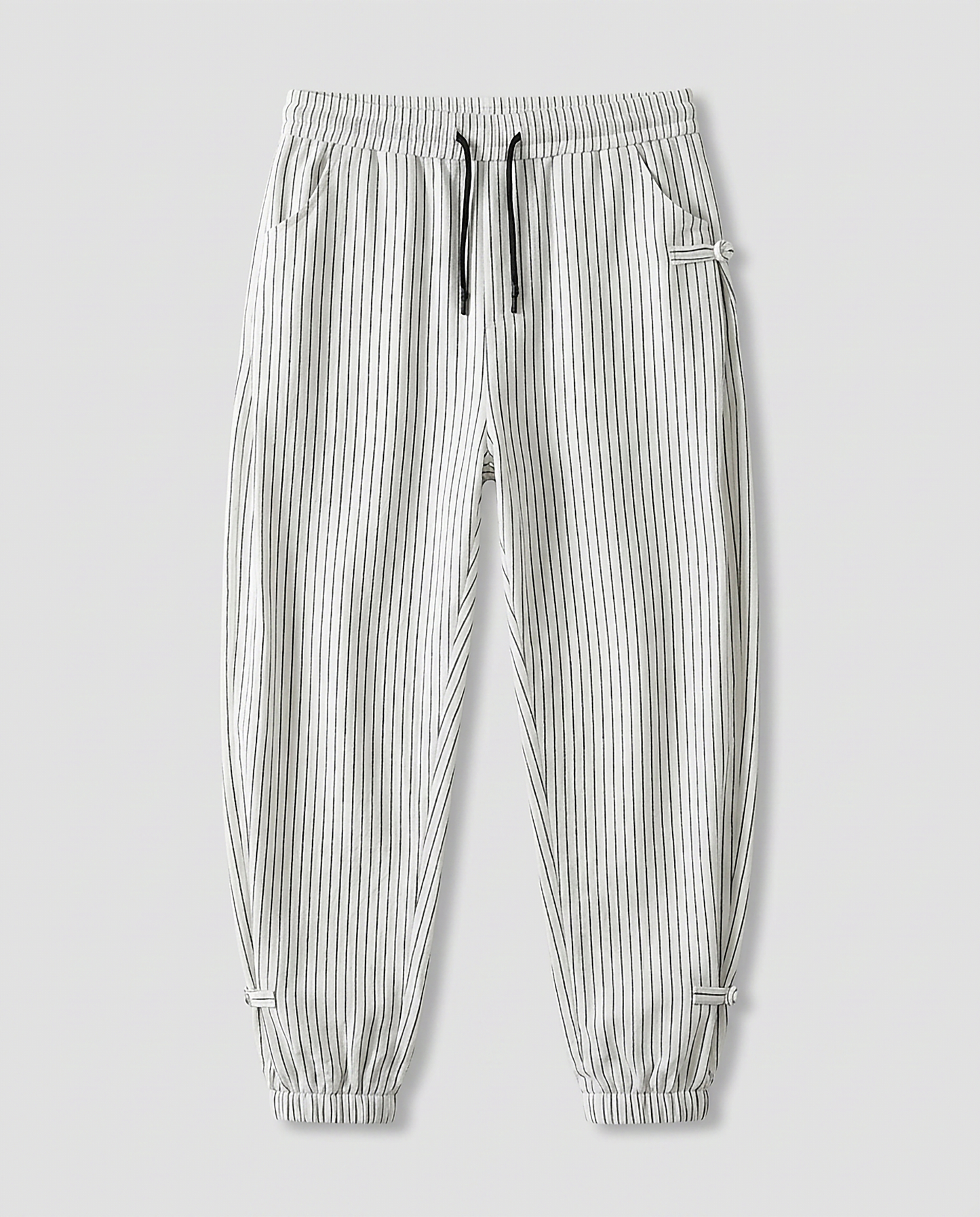 Porter Trousers - Relaxed Linen in White pants men - profile front white pants men