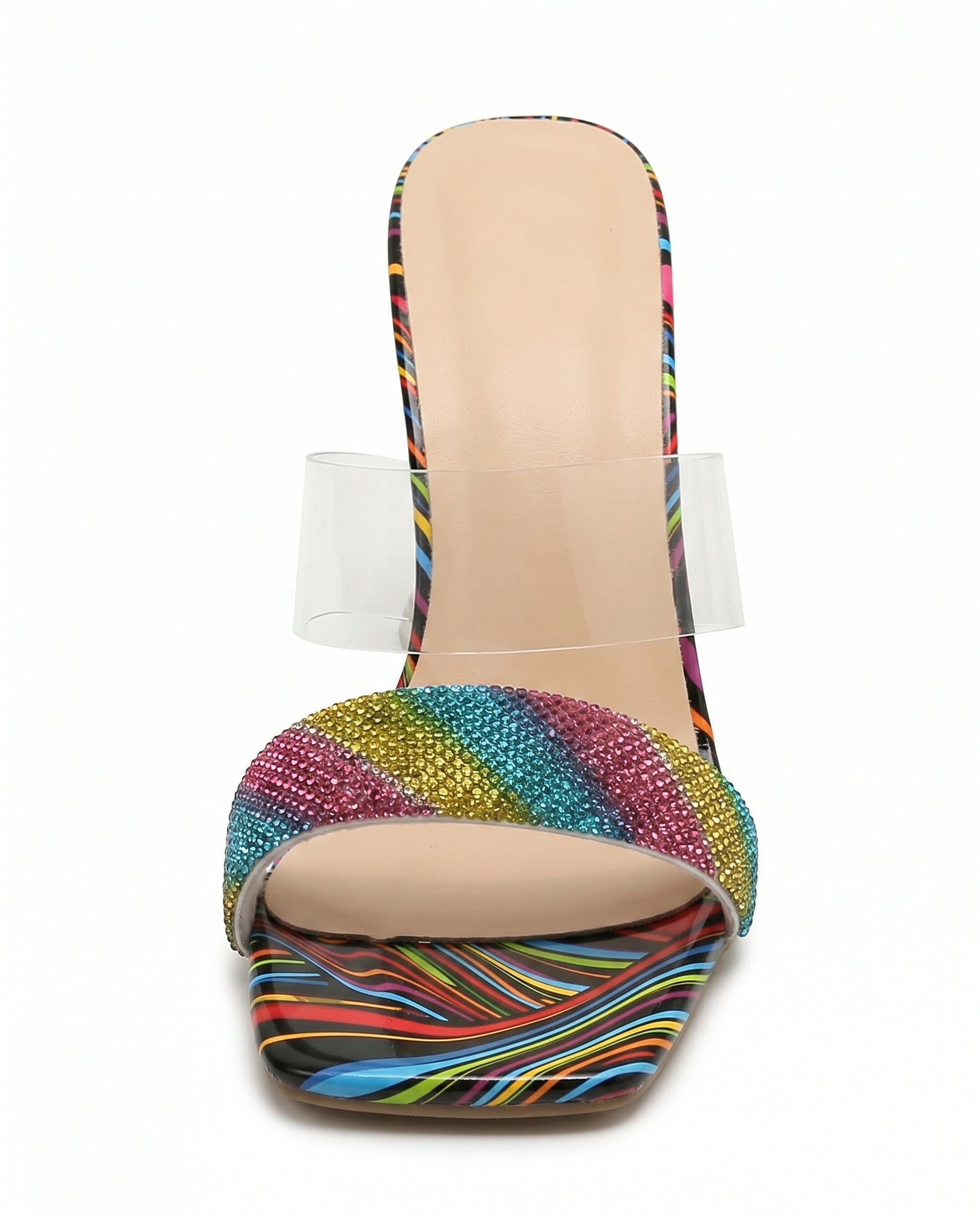 Raen Sandals - Square-Toe in Color - profile front
