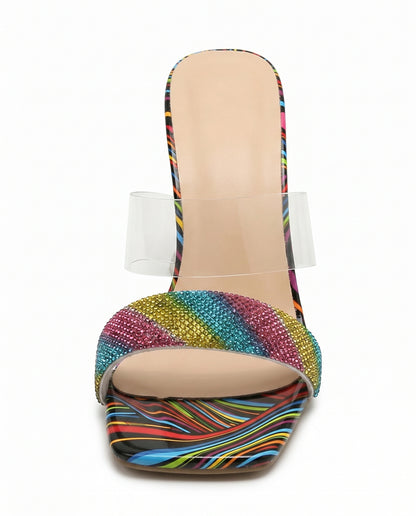 Raen Sandals - Square-Toe in Color - profile front