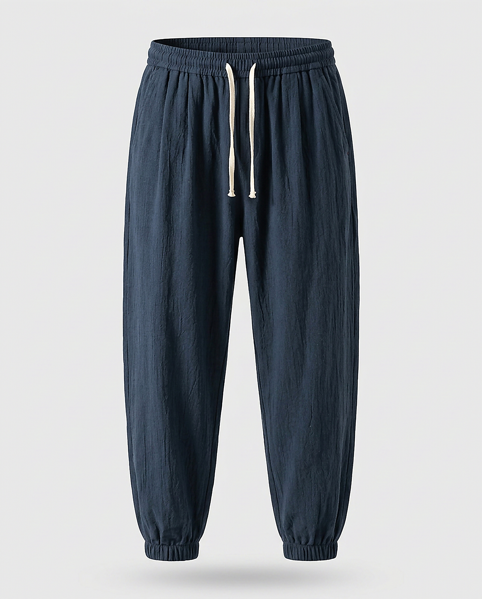 Anchor Trousers - Relaxed Denim in Navy - profile front navy