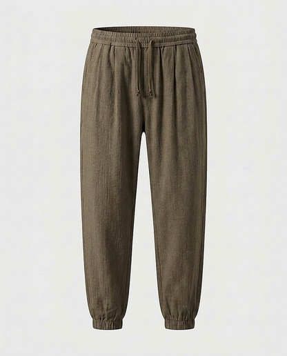 Anchor Trousers - Relaxed Denim in Khaki