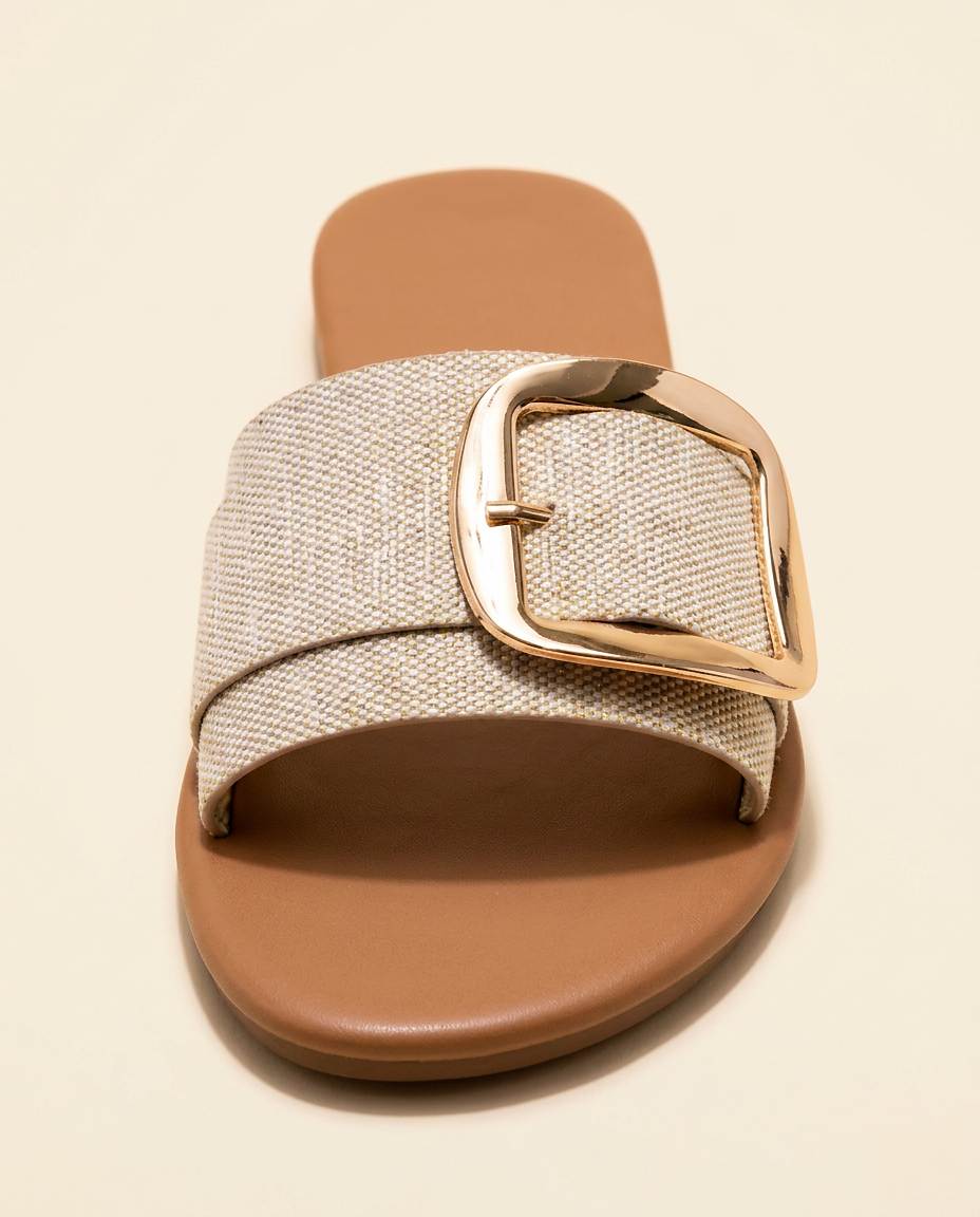 Arco Sandals in Creamy-white - profile front
