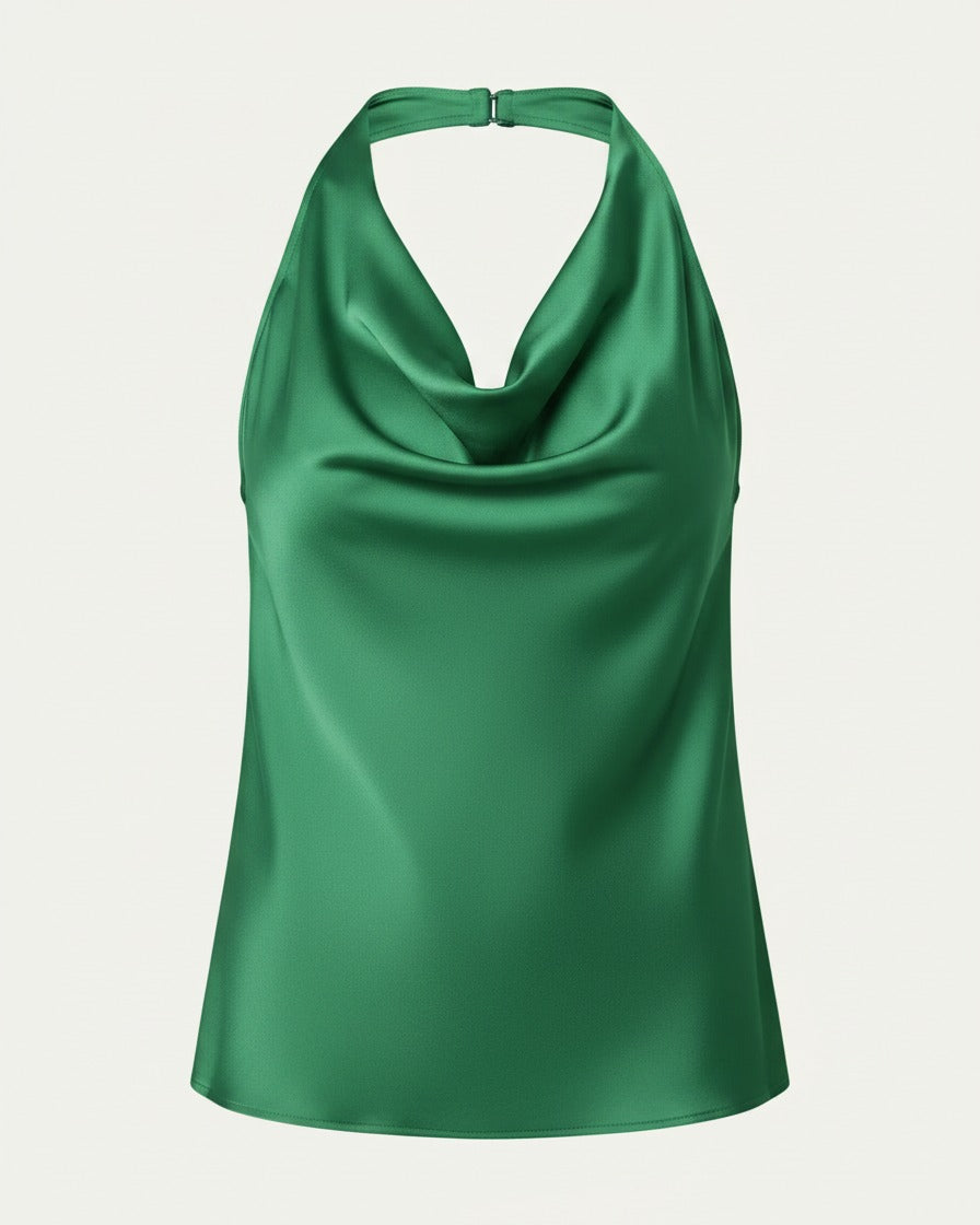 Xen Cardigan in green - profile front green