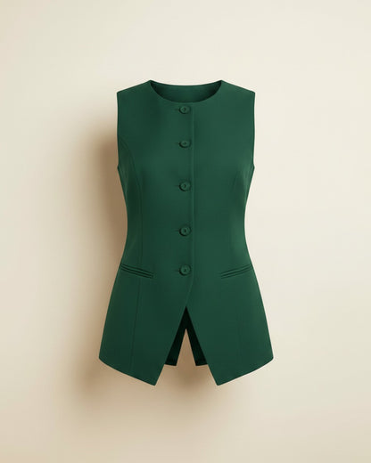 Cade Jacket in green - profile front green