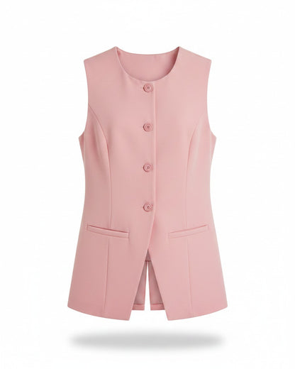 Soren Jacket in Pink - profile front pink