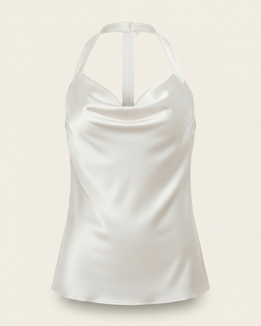 Xen Cardigan in WHITE - profile front white