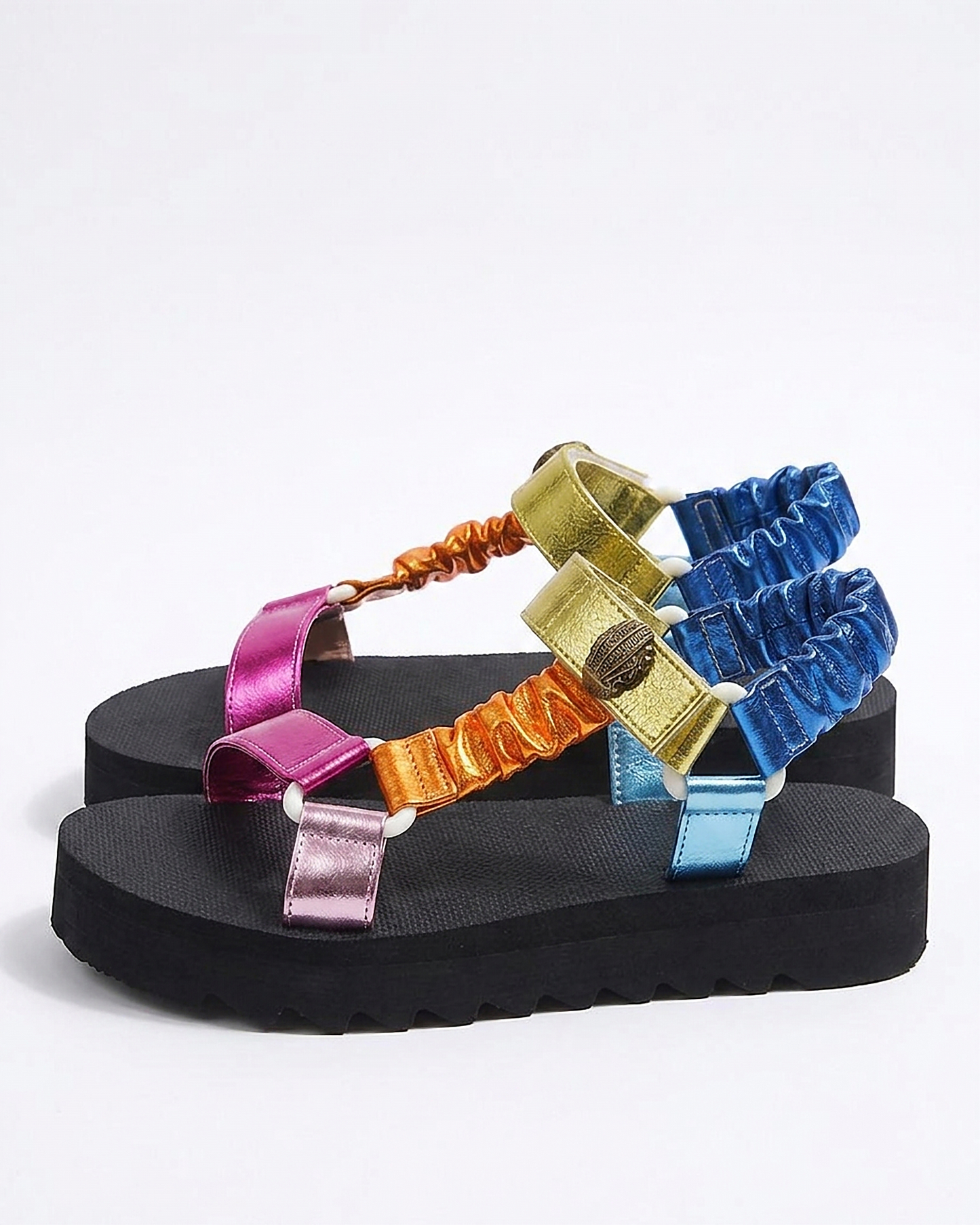 Ingrid Sandals - Platform in Color - profile side