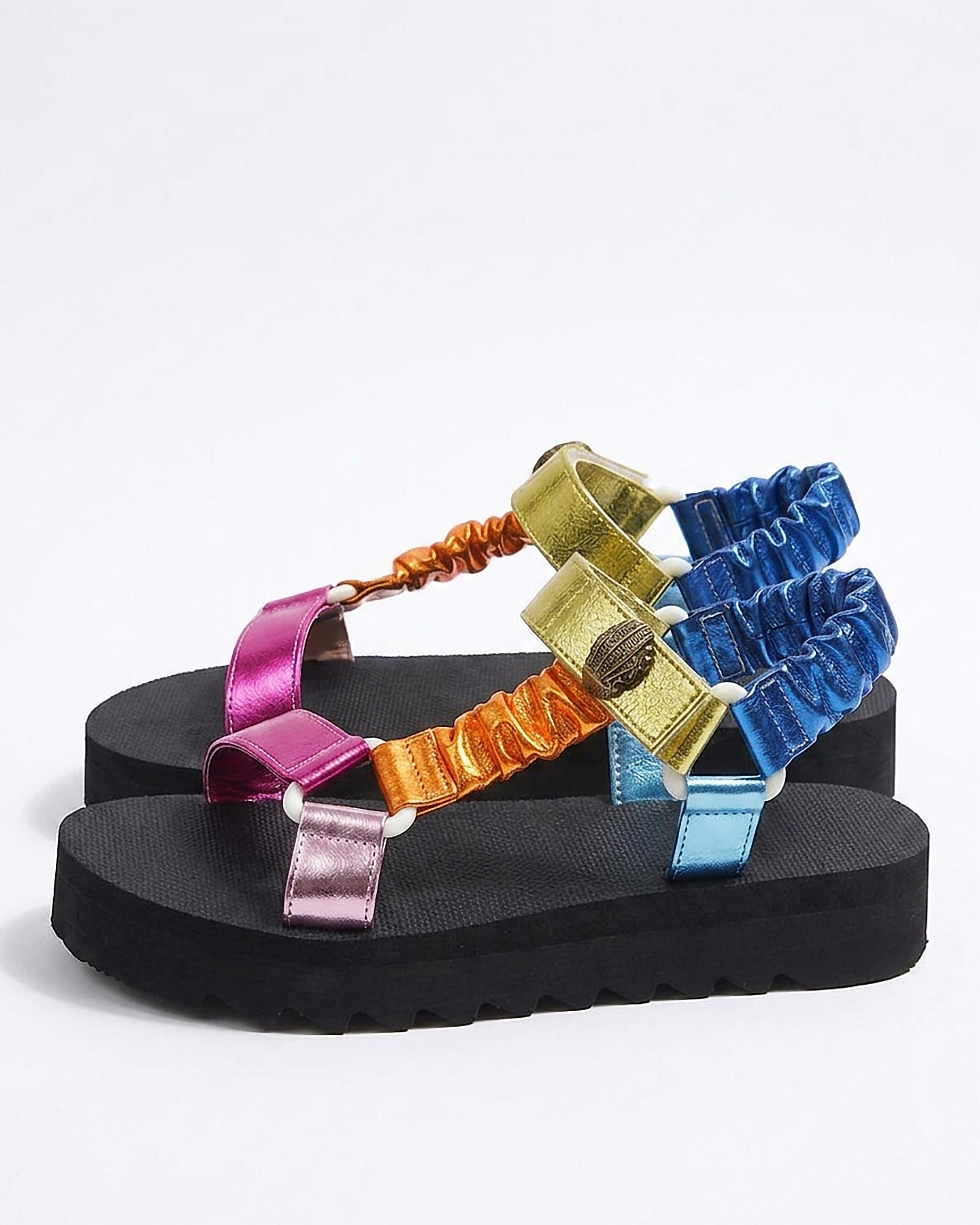 Ingrid Sandals - Platform in Color - profile side