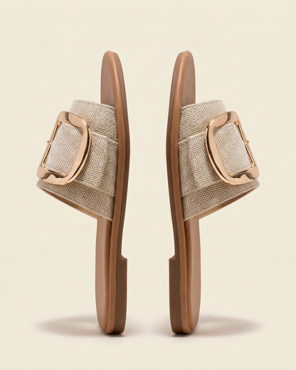 Arco Sandals in Creamy-white - profile side