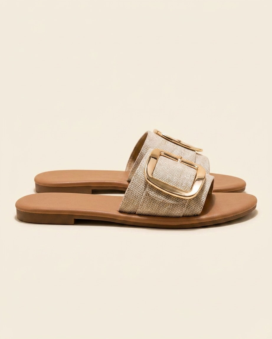 Arco Sandals in Creamy-white - profile side