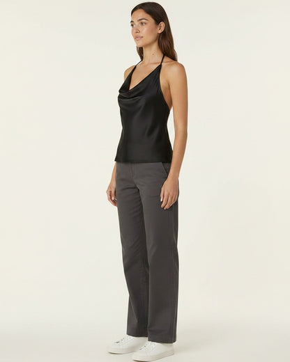 Xen Cardigan in black - side fit