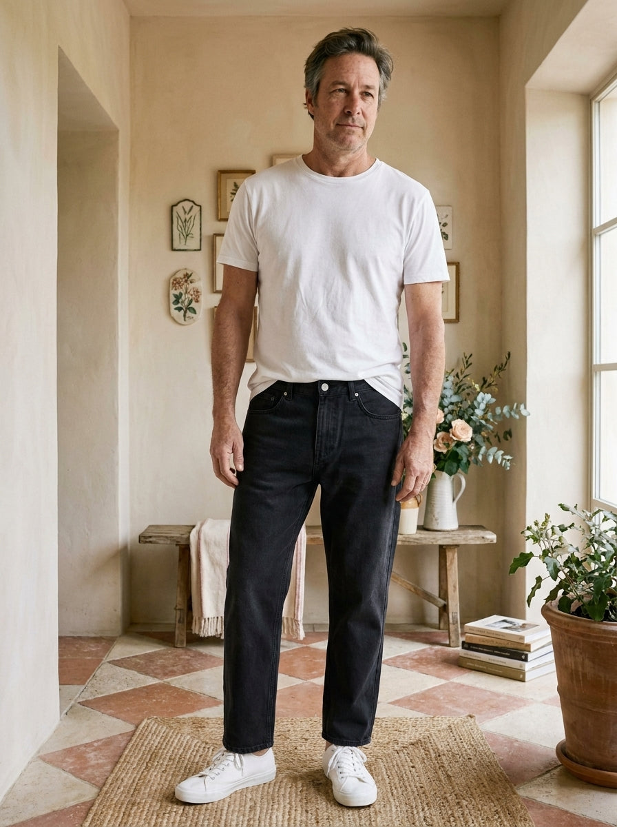 Masahiko Jeans - Loose Taper - Black