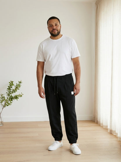 Kazekawa Trousers - Straight Crepe - Black