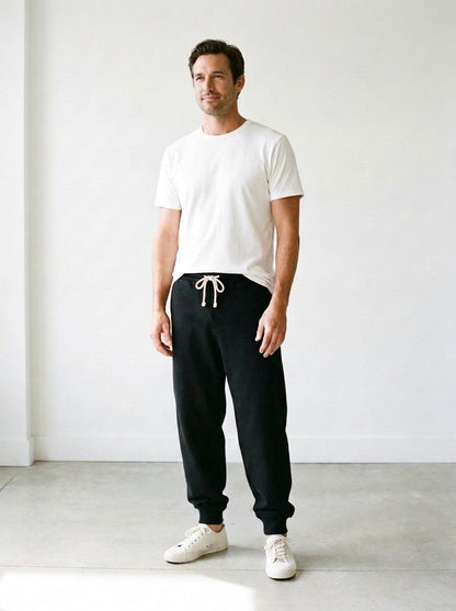 Gentaro Trousers - Relaxed Harem - Black