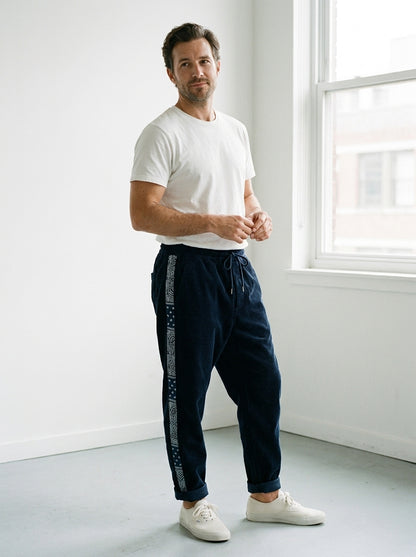 Tori Trousers - Tapered Harem - Blue