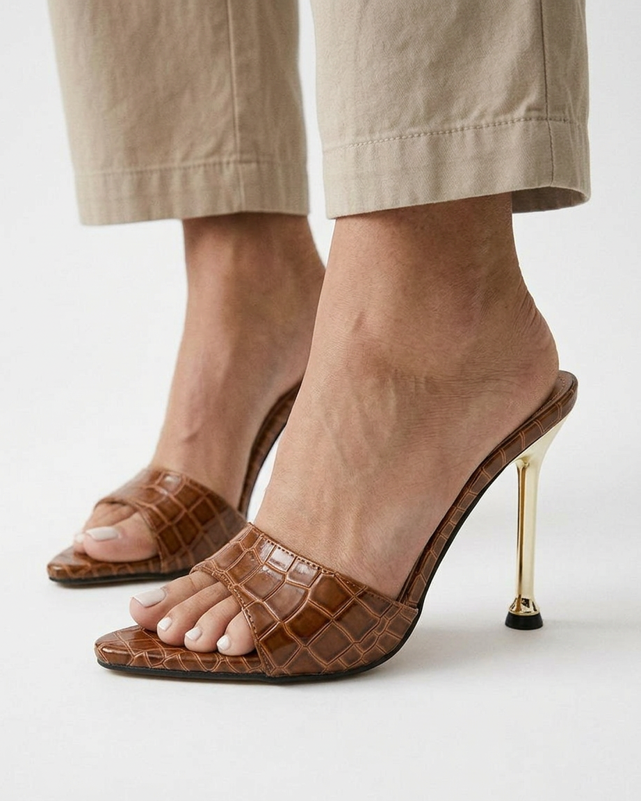 Cove Shoes - Pointed-Toe in Coffee - studio 1 coffee