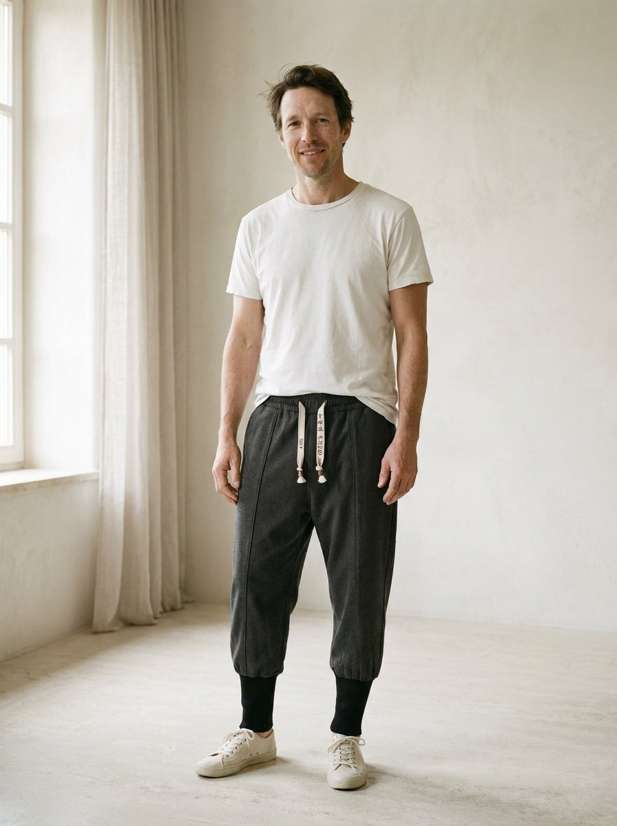 Kumori Trousers - Roomy Harem - Dark Gray