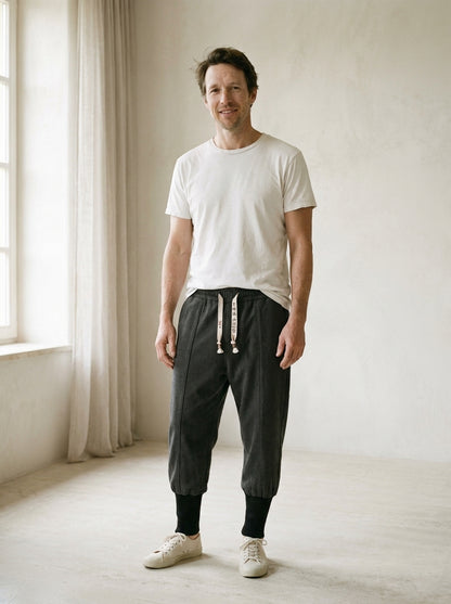 Kumori Trousers - Roomy Harem - Dark Gray