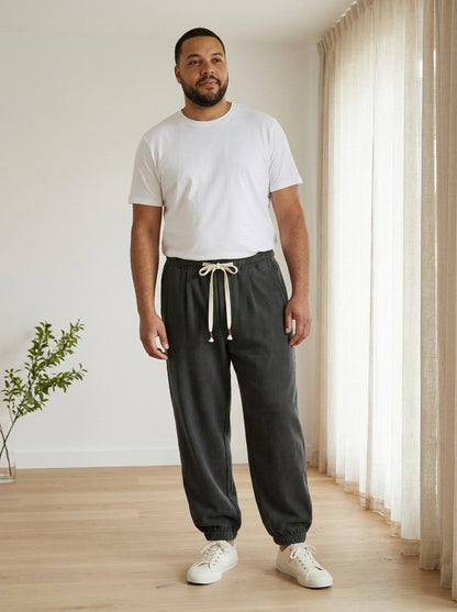 Soraichi Trousers - Loose Pleated - Gray