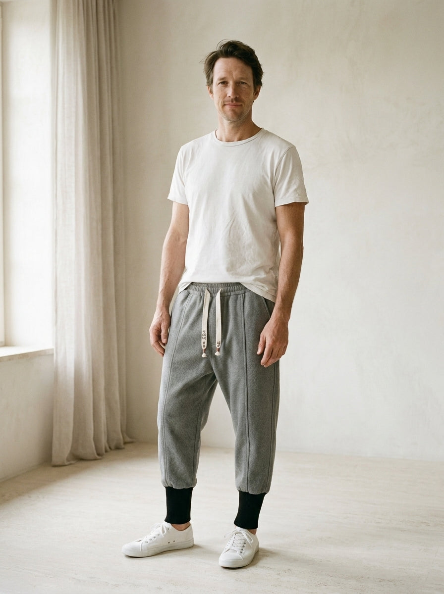 Kumori Trousers - Roomy Harem - Light Gray
