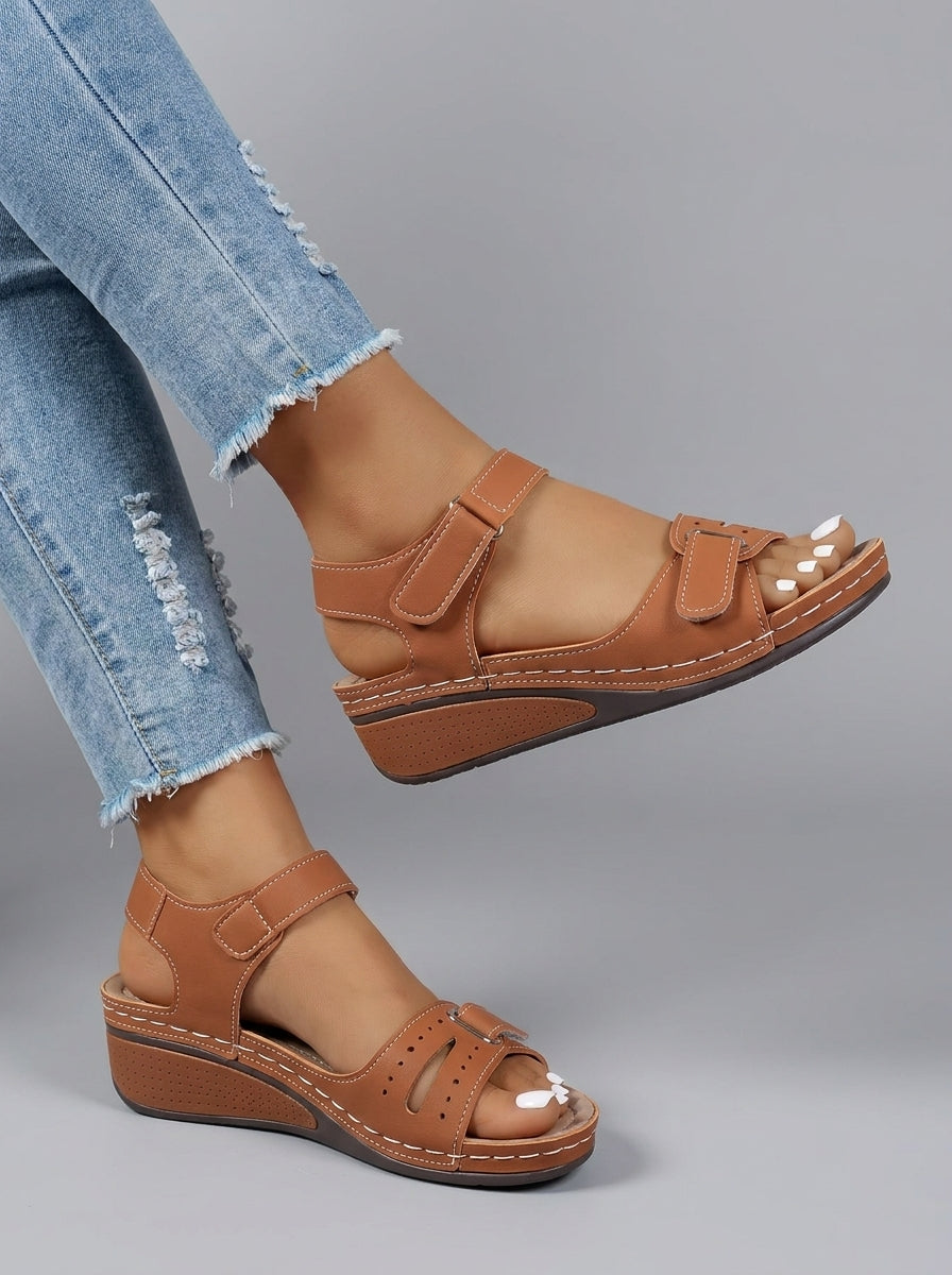 Elena Sandals - Contoured Comfort