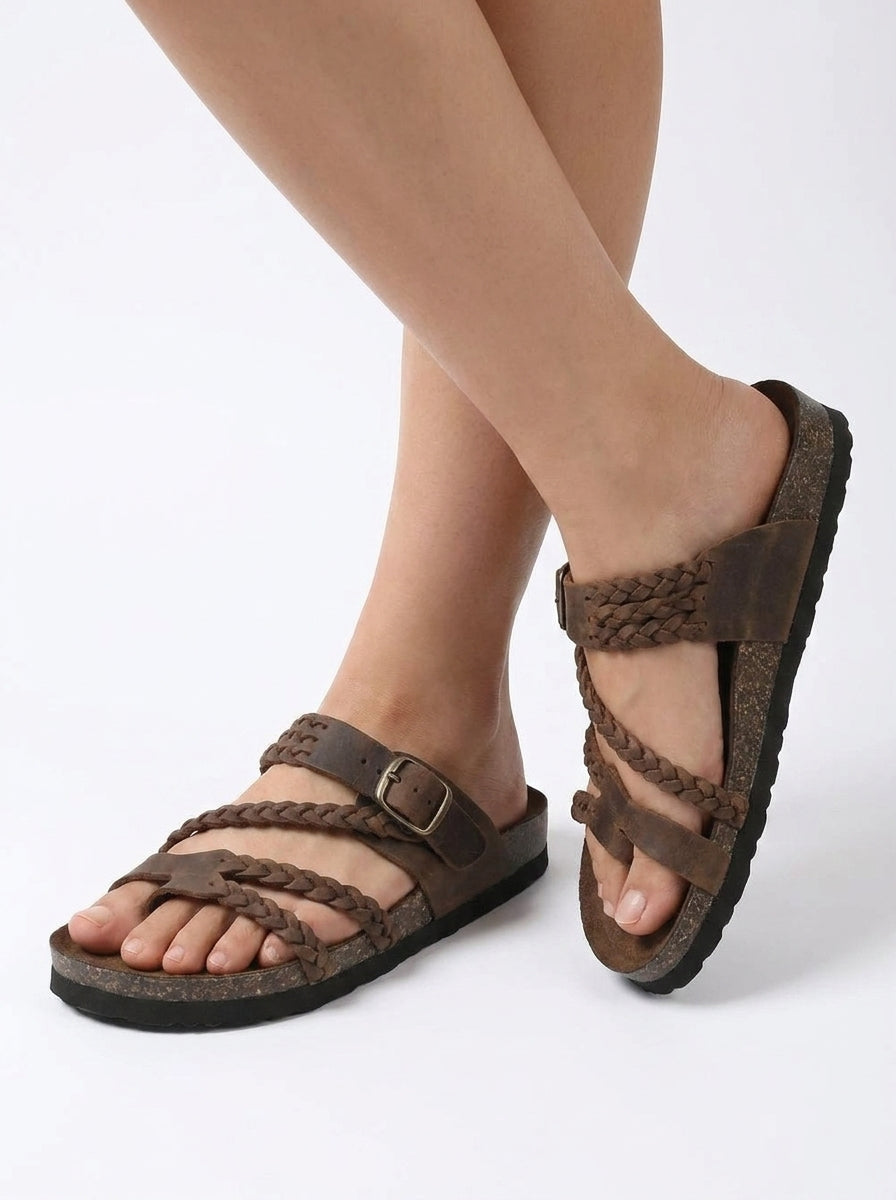 Lucienne Sandals - Brown