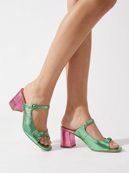 Sandales Sienna - Découpes color-block